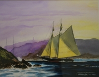 Schooner Off Maine