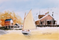 Conjur a Cape Cod Catboat